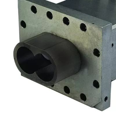 Carbide extruder wear components