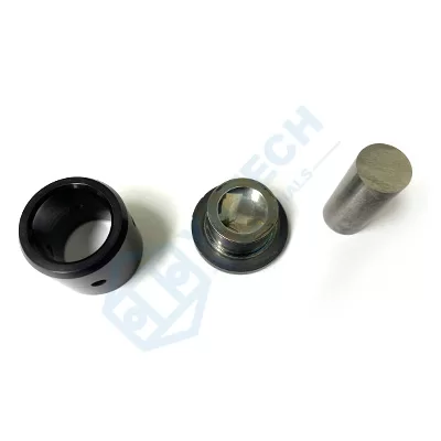 Binderless tungsten carbide components